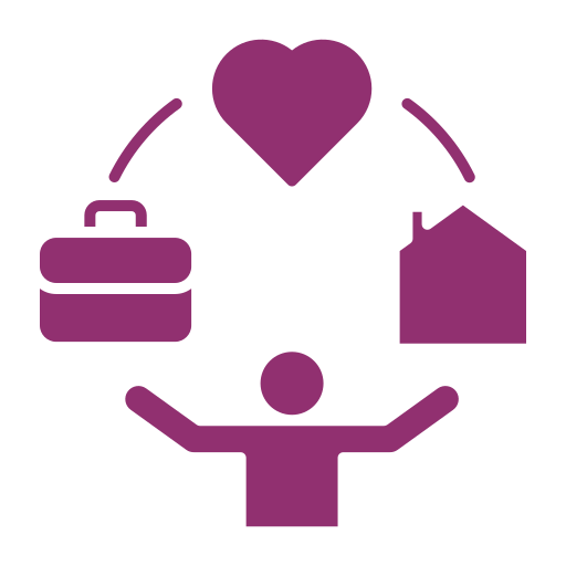 Foster lasting balance between your work demands and personal well-being.